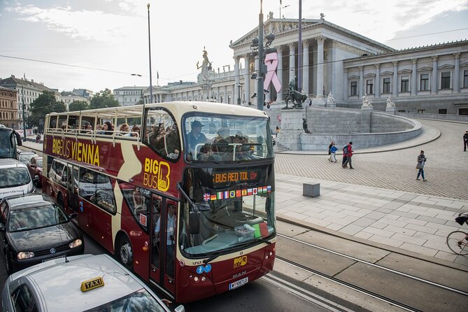 24-hour Hop-On Hop-Off with Ferris Wheel and River Cruise - Route 2 stop by stop: Albertina area, Schönbrunn, and Belvedere palaces
