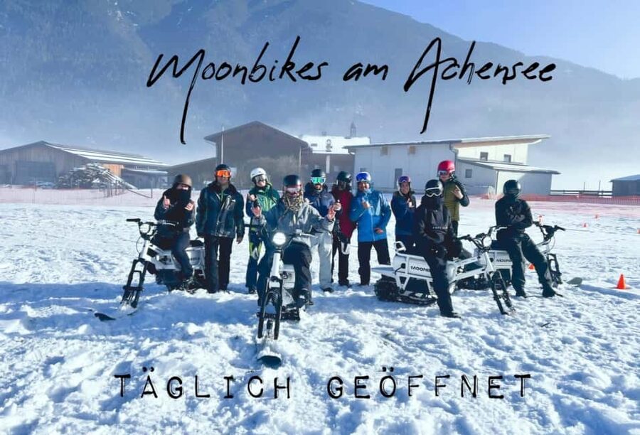 Achensee: Riding moonbikes - Your 40-Minute Moonbike Ride: From First Turns to Higher Difficulty