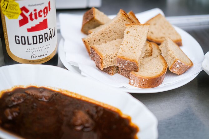 Authentic Vienna Food Tour inc. lunch, street food, 3 drinks - Brunnenmarkt street food: street bites and a faster pace