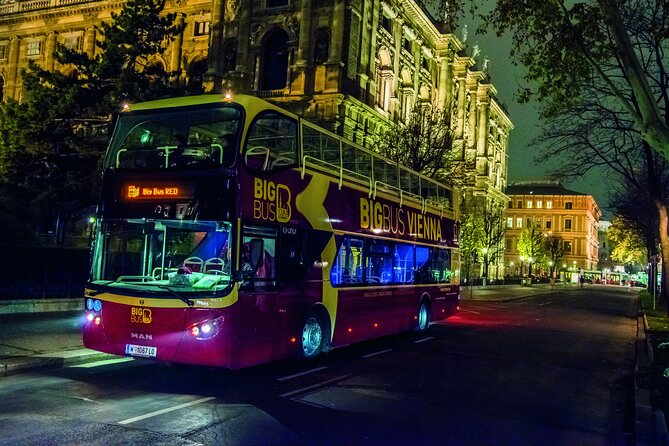 Big Bus Panoramic Live-Guided Evening Tour - Why Vienna at night works so well from a panoramic bus