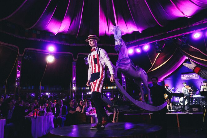 Burlesque Spectacular Dinner Show - The dinner: a real 4-course meal, not a token plate