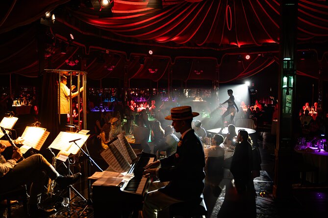 Burlesque Spectacular Dinner Show - Cirque Rouge starry tent spectacle: what “mirror tent” really means for your senses
