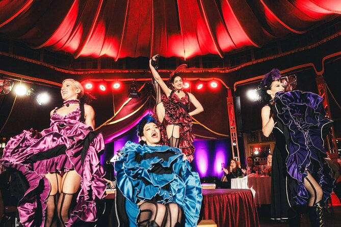Burlesque Spectacular Dinner Show - 7:00 pm flow and how the night usually feels
