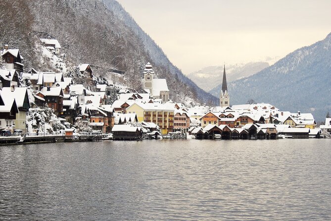 Christmas Markets Tour with St.Gilgen + St.Wolfgang + Hallstatt - Fuschl am See, Schloss Fuschl, and a quick Red Bull photo stop