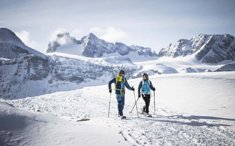 Dachstein Krippenstein: Yeti Snowshoe Ticket - Snowshoe Rental at Sport Janu: What You Pick Up