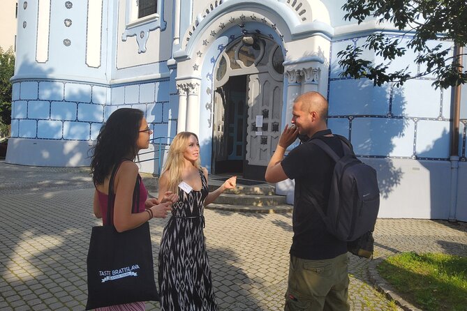 Day Trip from Vienna to Bratislava with Private Transfers - Modry Kostol, the Blue Art Nouveau church moment