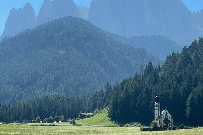 Dolomites Private Tour from Innsbruck: "Taste" of other Italy. - The Val di Funes drive and the St. Magdalena walking hour