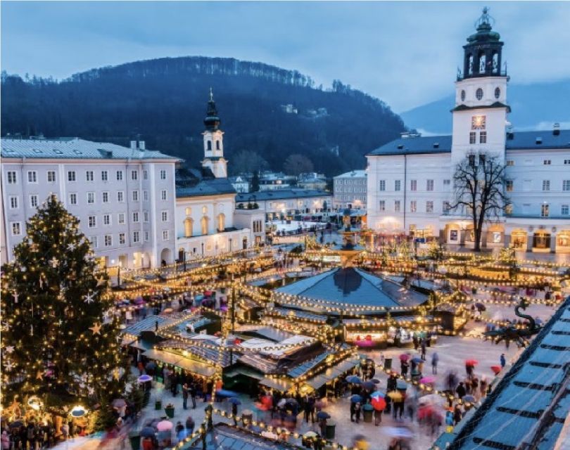 From Vienna: Melk, Salzburg, and Hallstatt Private Tour - Salzburg Highlights You Can Actually Enjoy: Mirabell, Mozart, Old Town, Fortress Views