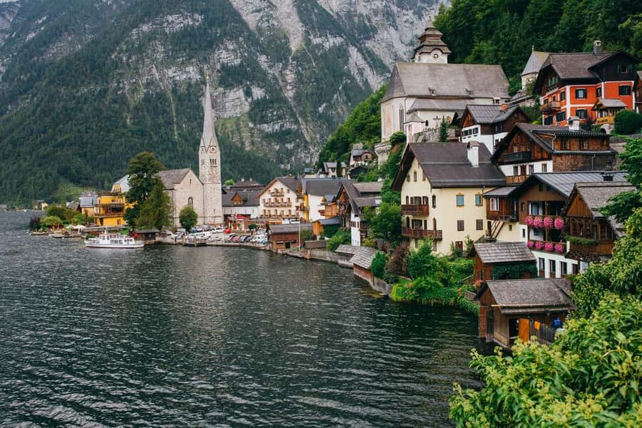 From Vienna: Mountains, Hallsttat & Salzburg Guided Day Tour - Dachstein Mountains and glacier scenery: the payoff for coach time