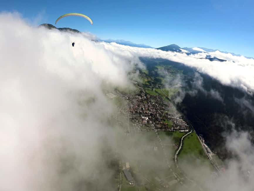 Fulpmes Schlick2000 - Winter Tandem Paragliding Flight - Where You Go In Fulpmes: Schlick2000’s Take Off Spot