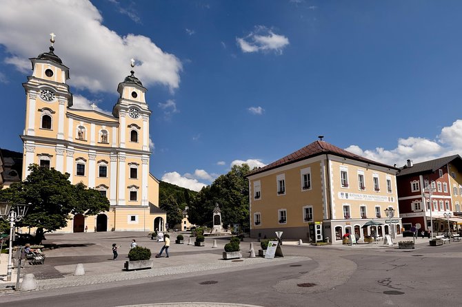 Hallstatt & Sound of Music Movie locations - Schloss Frohnburg gates for Maria’s guitar-and-confidence moment