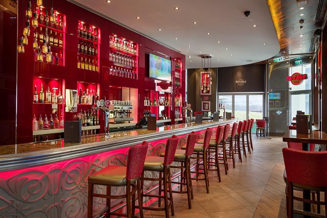 Hard Rock Cafe Vienna with Set Menu for Lunch or Dinner - Inside Hard Rock Cafe Vienna: bars, terrace, and music energy