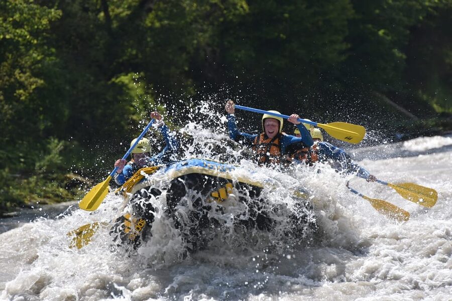 Imster Schlucht: White-Water Rafting in the Tyrolean Alps - After rafting: shower, farewell drink, and Tyrolean food at the outdoor center
