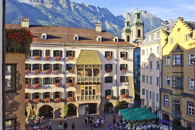 Innsbruck places must see + swarovski, car+driver+local guide - Hofburg Outside Walk: Habsburg Atmosphere Without a Long Detour