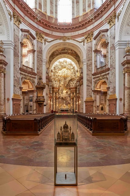 Karlskirche Entry Ticket with Panoramic Terrace Access - Organ loft access: seeing the pipe organs and gilding up close