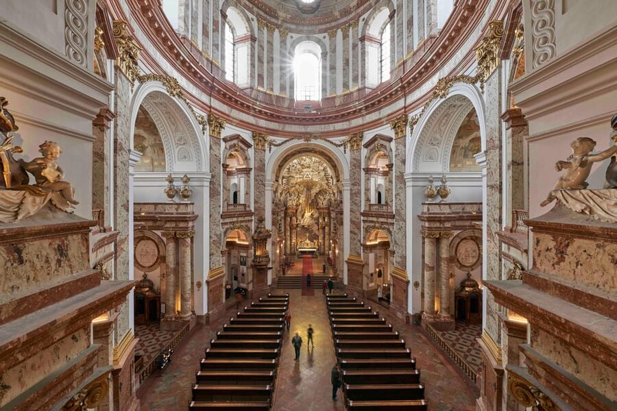 Karlskirche Entry Ticket with Panoramic Terrace Access - The treasury: why it’s worth your time