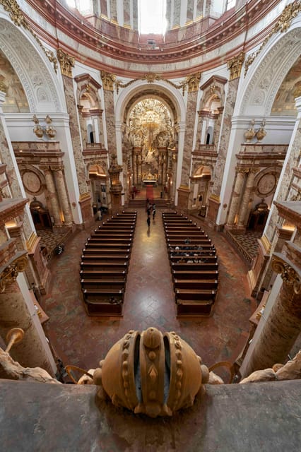 Karlskirche Entry Ticket with Panoramic Terrace Access - The church model: a shortcut to understanding the building