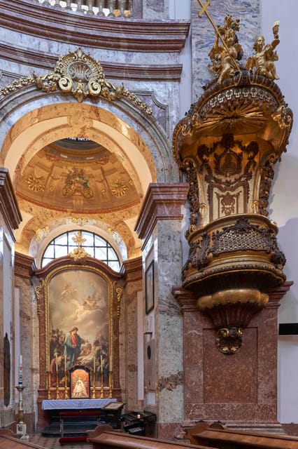 Karlskirche Entry Ticket with Panoramic Terrace Access - Your self-guided route: what you actually get access to