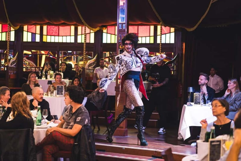 Mirage Vienna: Good Morning, Vienna - The Drag Brunch at the Prater - Food breakdown you can plan around: eggs and breads first, then strudel, burger, and skewers
