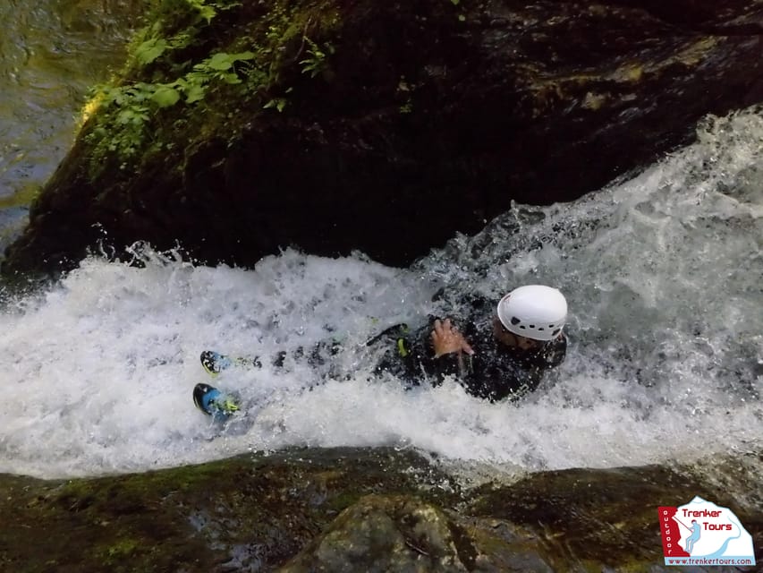 Oetztal: Canyoning "ClearWater" - Shallow Brook Bed and First Rock Steps: Surefootedness Is Part of the Fun