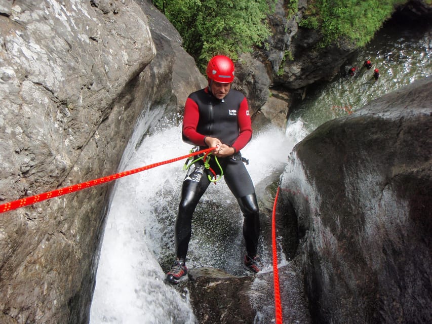 Oetztal: Canyoning "ClearWater" - The Highlight: High Abseiling Spot and Slides Up to 4 Meters