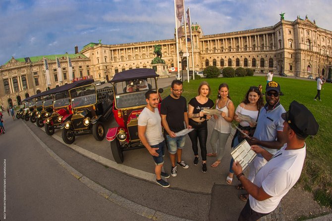 Oldtimer Tour Vienna Gold Tour - Votivkirche, and the guide as your moving storyteller