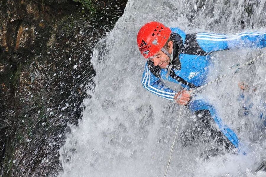 Ötztal: Beginners Canyoning Experience - The 8-meter natural slide: why it feels like the true centerpiece