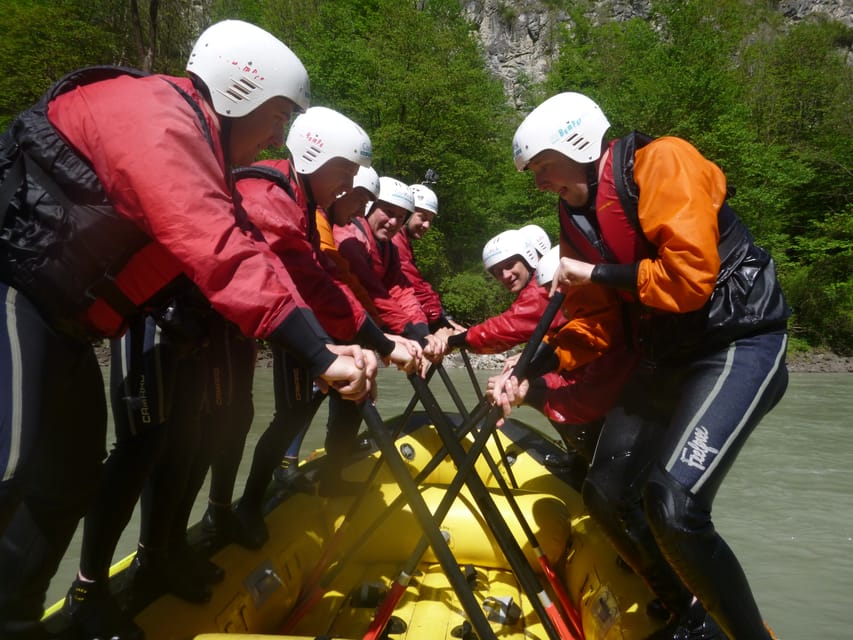 Ötztal: Rafting at Imster Canyon for Beginners - The Photographer, the Rafting Drink, and the Come-Down at the Center