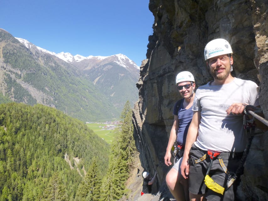 Ötztal: Via Ferrata Climbing at Stuibenfall - The climb itself: brackets, rope bridges, and 220 meters of focus