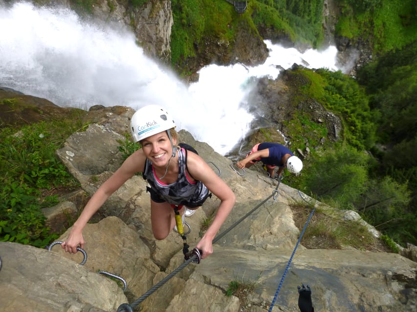 Ötztal: Via Ferrata Climbing Tour at Lehner Waterfall - Safety talk and gear: what you need to know before you clip in