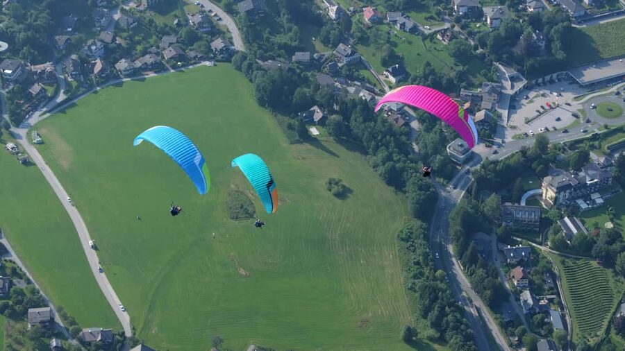Paragliding Tandem in Salzkammergut / Sound of Music Flight - Price and value: what the 187 dollars really buys