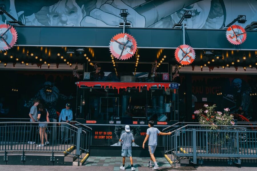 Prater Super Ticket - The Clown VR ride: spooky fun on a 150-meter track