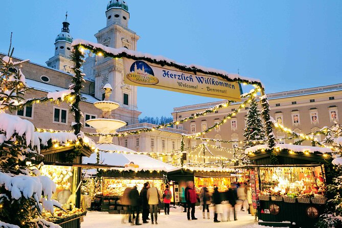 Private Christmas Market Tour to Hallstatt & Salzburg from Vienna - The Austrian Alps drive: mountain road views with a practical pause