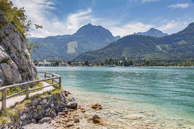 Private Lake District, St. Wolfgang and St. Gilgen Tour - St Wolfgang town time, the Weissen Rössl terrace, and Schafberg views