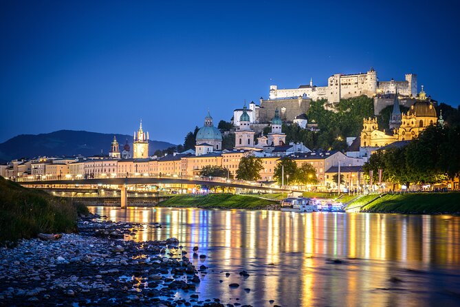 Private Salzburg Sunset & Night Tour - Schloss Leopoldskron: Sound of Music views with Fortress Hohensalzburg framing