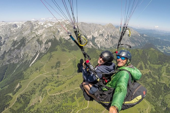 Private Tandem Paragliding Werfenweng Mt Bischling - The views you actually came for: Hochkönig, Dachstein, and Tennengebirge
