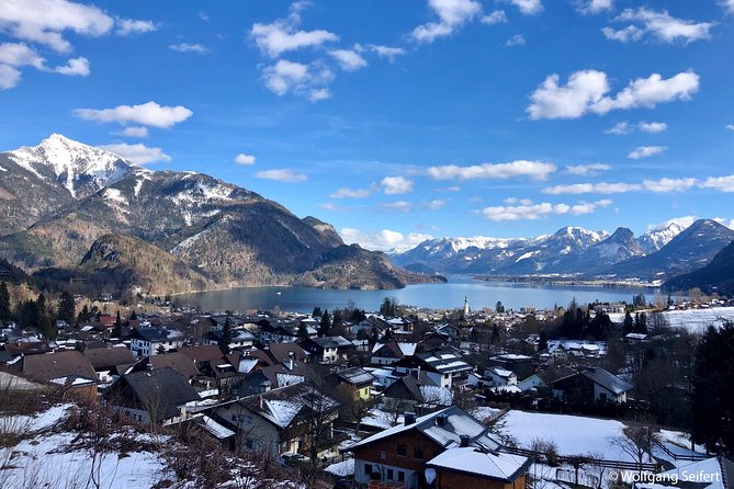 Private Tour: Austrian Lakes and Mountains Tour from Salzburg - St Gilgen Mozartplatz: where the lake starts doing the talking
