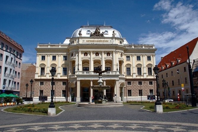 Private Tour of Bratislava from Vienna, Transport and Local Guide - St. Martin’s Cathedral, Old Town Lanes, and the Cumil Photo Stop