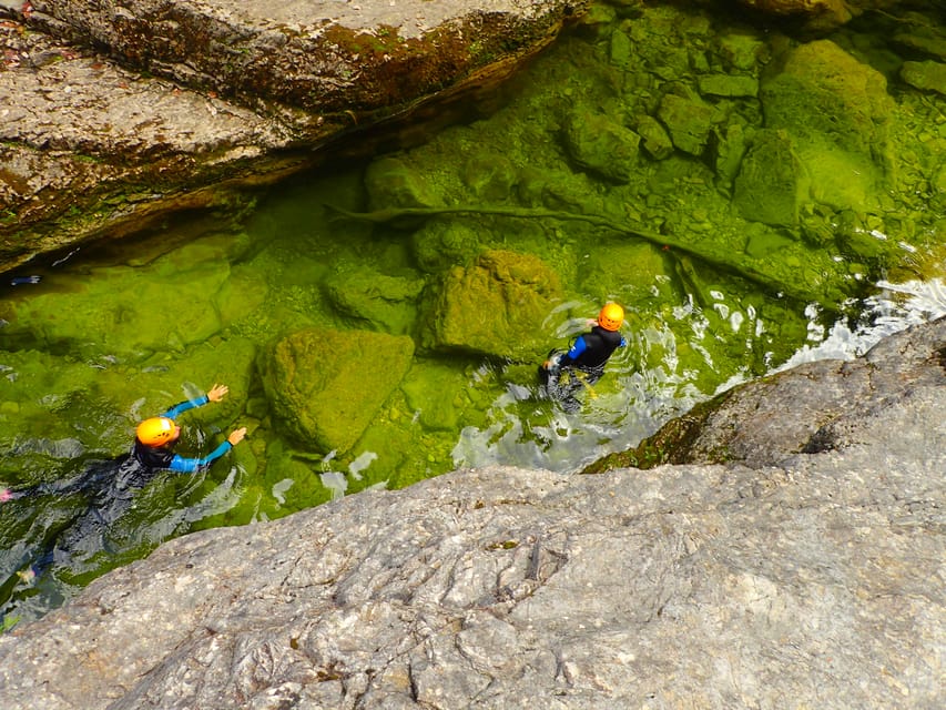 Salzburg: 4-Hour Guided Canyoning Trip for Beginners - What happens during 4 hours in Almbach gorge