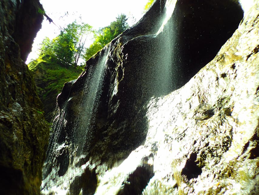 Salzburg: Advanced Canyoning on the Strubklamm - Giant waterfall swim: the moment that sticks