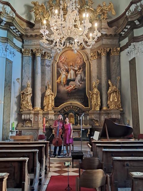 Salzburg: Classical Music Concert at the Mirabell - Seating comfort: beautiful church, practical reality