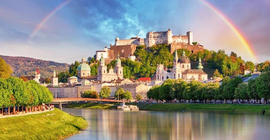 Salzburg: Old Town, Mozart, & Mirabell Gardens Walking Tour - Mirabell Palace Gardens and the Do-Re-Mi filming backdrop