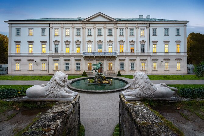 Salzburg Old Town Walking Tour, Mozart, Mirabell Gardens - Kapitelplatz, Sphaera golden globe, and the fortress photo finish