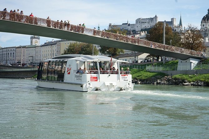 Salzburg Panorama Cruise on the Salzach river - Boarding at Franz-Josef-Kai, then cruising back to the same spot