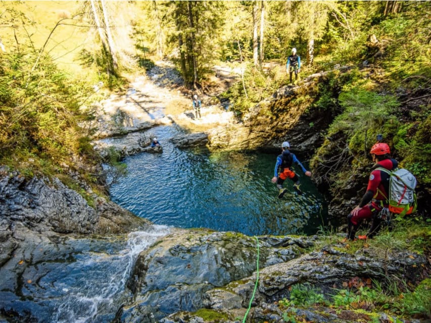 Schwarzwasserbach: Canyoning in Austria's Kleiwalsertal - Weather, water temperature, and staying flexible