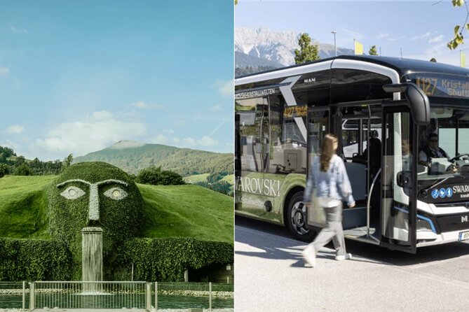 Swarovski Crystal Worlds Admission Ticket Including Shuttle Transfer from Innsbruck - Key things to know before you go