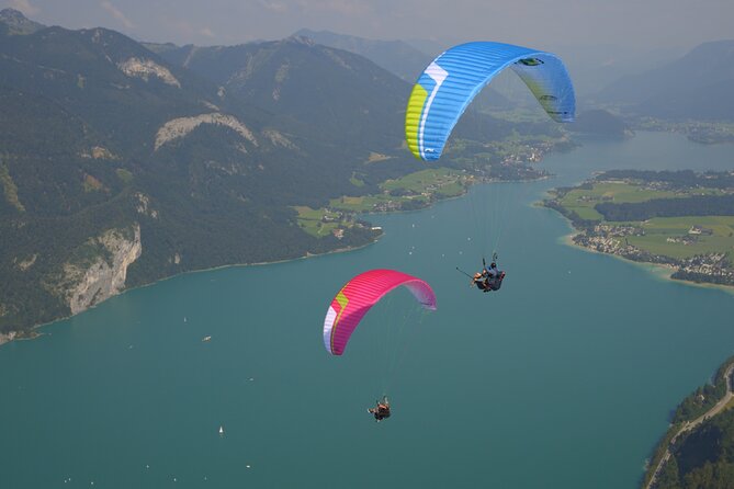 Tandem Paragliding St. Gilgen - Wolfgangsee - The Cable Car Ride to 1,522m Sets the Tone