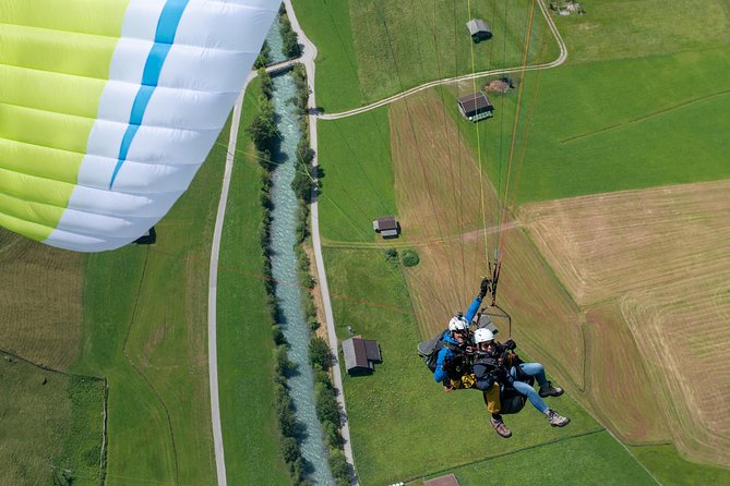 Tandem Paragliding Tirol, Austria - Flying Time Over Stubai: Views of the Glacier and Innsbruck