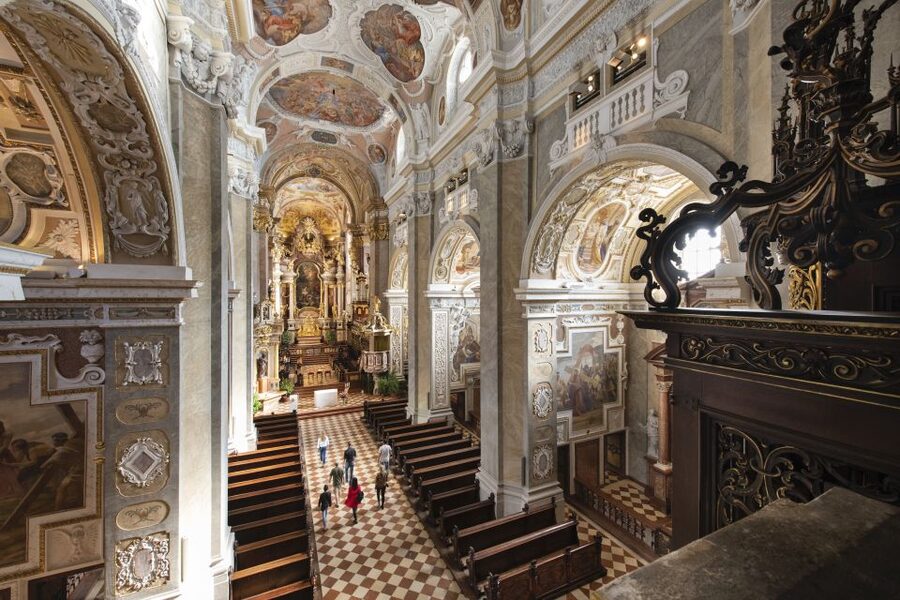 Ticket to Klosterneuburg Abbey - Grand Abbey Tour: cloister, church, Verdun Altar, and imperial rooms