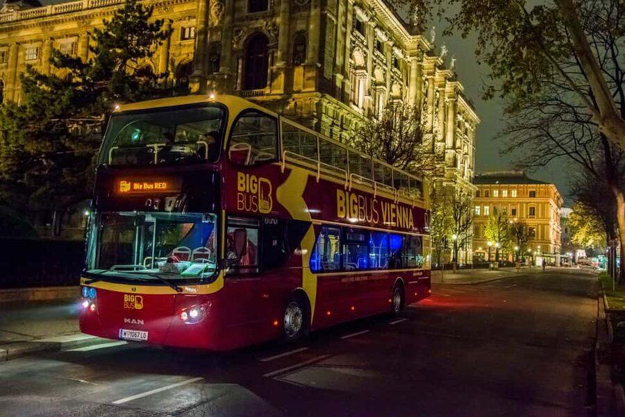 Vienna: Big Bus Evening Sightseeing Bus Tour with Live Guide - Value and Price: Is $41 a Good Deal for Vienna at Night?